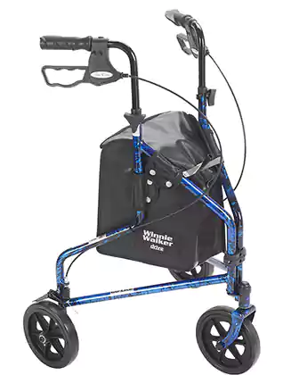 A three wheel walker
