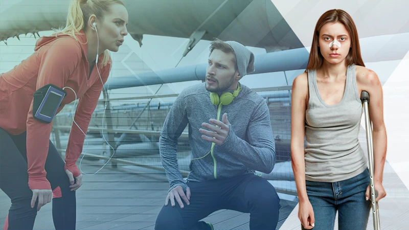 running after injury